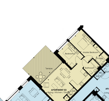 Load image into Gallery viewer, Lower Floor 2 Beds Elephant Park (North West Facing)