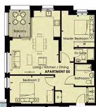 Load image into Gallery viewer, High Floor 2 Beds Elephant Park (North West Facing)